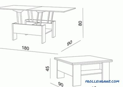 Transformator stołowy zrób to sam - prace przygotowawcze, rysunki (wideo)