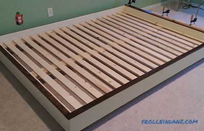 Jak zrobić łóżko własnymi rękami z drewna