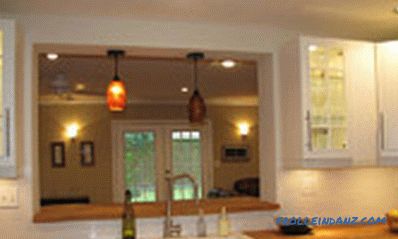 Żyrandole do kuchni - zdjęcia lamp we wnętrzu różnych stylów