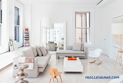 Wnętrze salonu w stylu minimalizmu - zasady i 70 pomysłów na inspirację