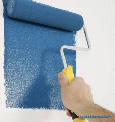 Jak malować ściany i rolkę sufitową + zdjęcie, wideo