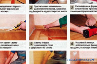 Jak zrobić podłogę laminowaną własnymi rękami: technologia