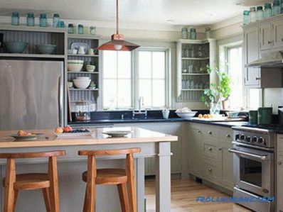 Jak zrobić kombinację kolorów we wnętrzu kuchni + 21 próbek zdjęć