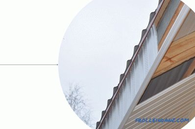 Warianty wypełnienia nawisów dachu stropem, folią lub tworzywem sztucznym + Wideo