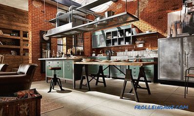 Kuchnia w stylu Loft - 100 pomysłów na wnętrze ze zdjęciami