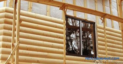 Jak schować dom w bunkrze - imitacja drewna na fasadzie
