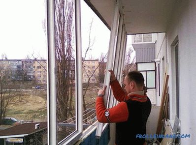 Jak glazurować balkon własnymi rękami