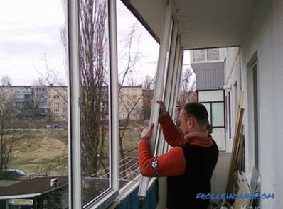 Przeszklenie balkonu własnymi rękami + zdjęcie