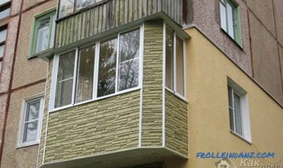 Napraw balkon własnymi rękami - w domu panelowym, w Chruszczowie + zdjęcie