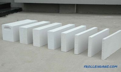 Bloki z betonu komórkowego są wadami i ich cechami + Wideo