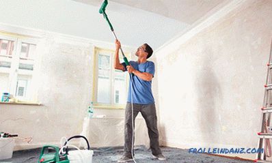 Pomaluj sufit w mieszkaniu