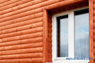 Jak schować drewniany dom na zewnątrz - przegląd materiałów